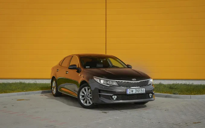 kia optima wrocław Kia Optima cena 54900 przebieg: 205520, rok produkcji 2015 z Wrocław